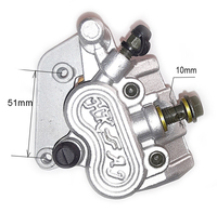 Front brake caliper piston double with bracket-dirt-bike-store-Frame parts